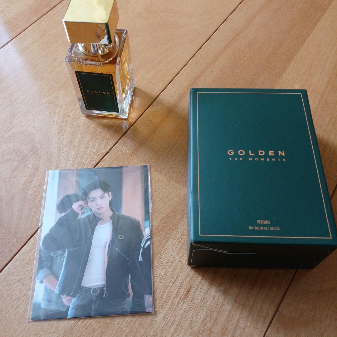 ま*ゆ様 BTS Jungkook GOLDEN 韓国展示会 香水&フォトカード