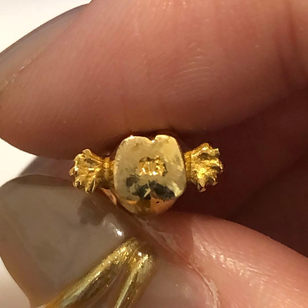 K18 金のキューピーちゃん ゴールド フィギュア 150H2411 - メルカリ