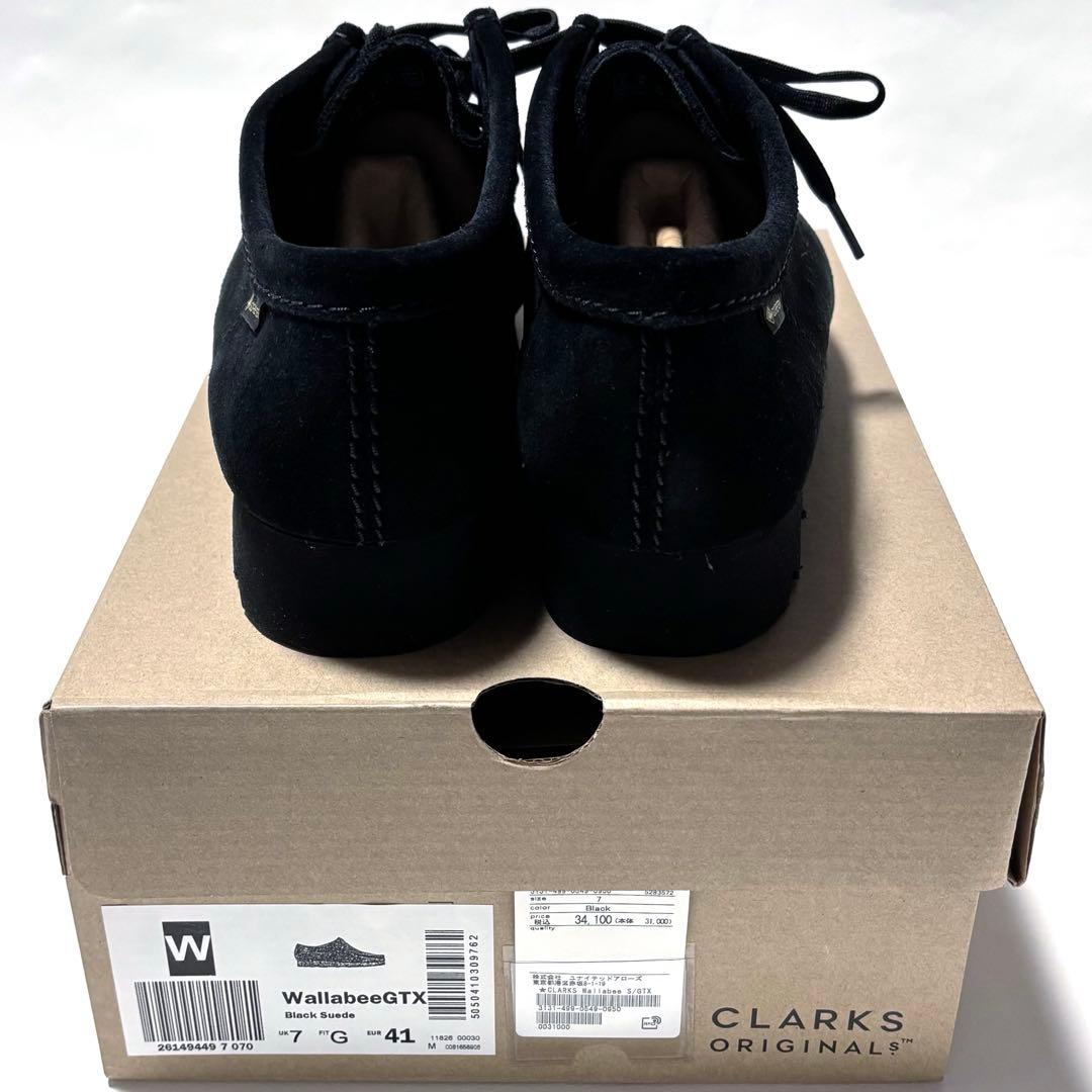 新品未使用 Clarks ワラビー ゴアテックス UK7 クラークス GTX