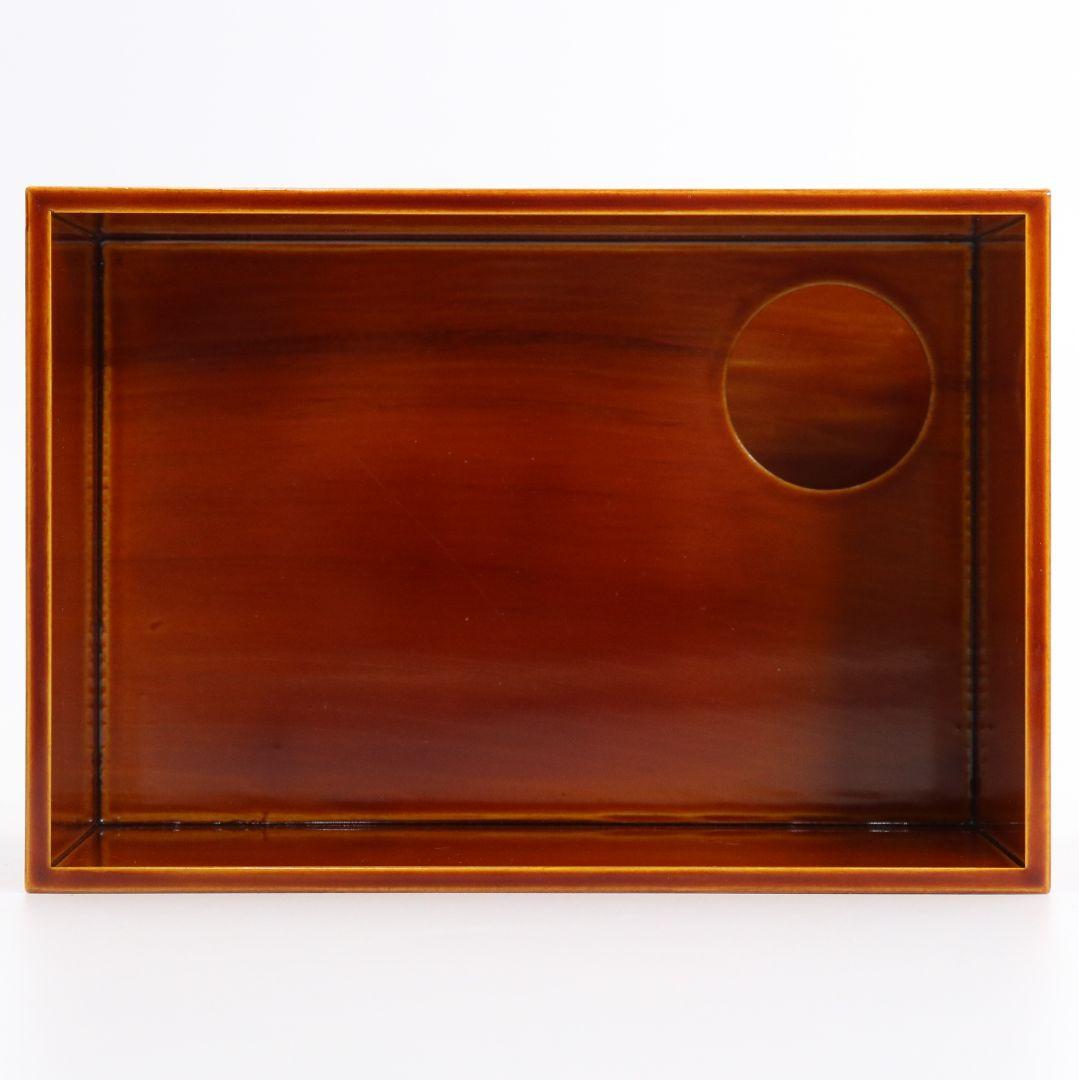 飛騨春慶塗 茶器揃 茶箱 茶筅筒 茶杓 棗 茶碗 巾筒 茶道具 N457 DK1