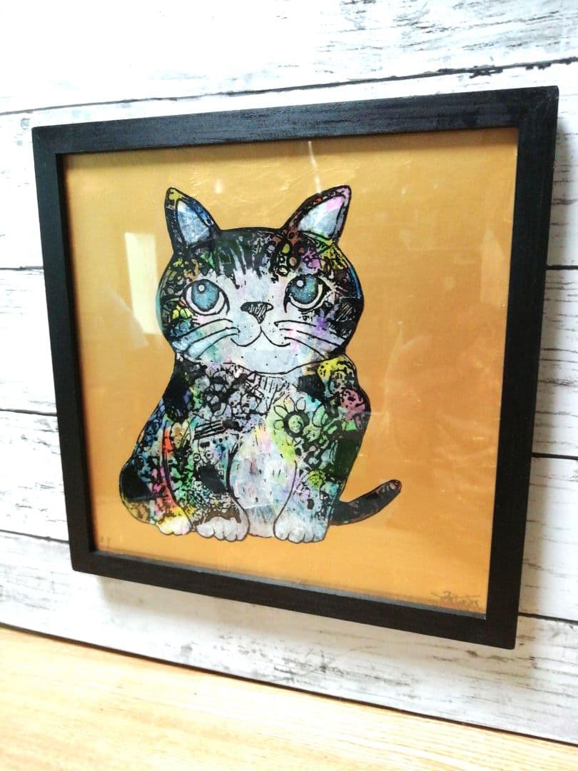 スカイブルーの目ご確認ページ　title「回想ニャンコ」