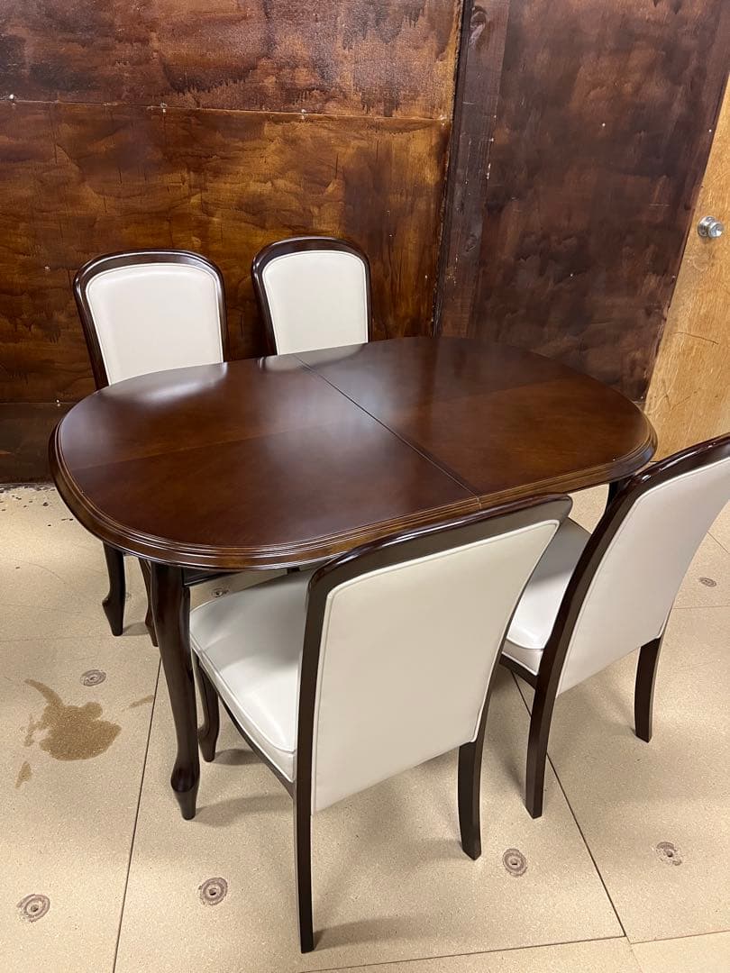 マルニ木工　ベルサイユ楕円形ダイニングテーブル