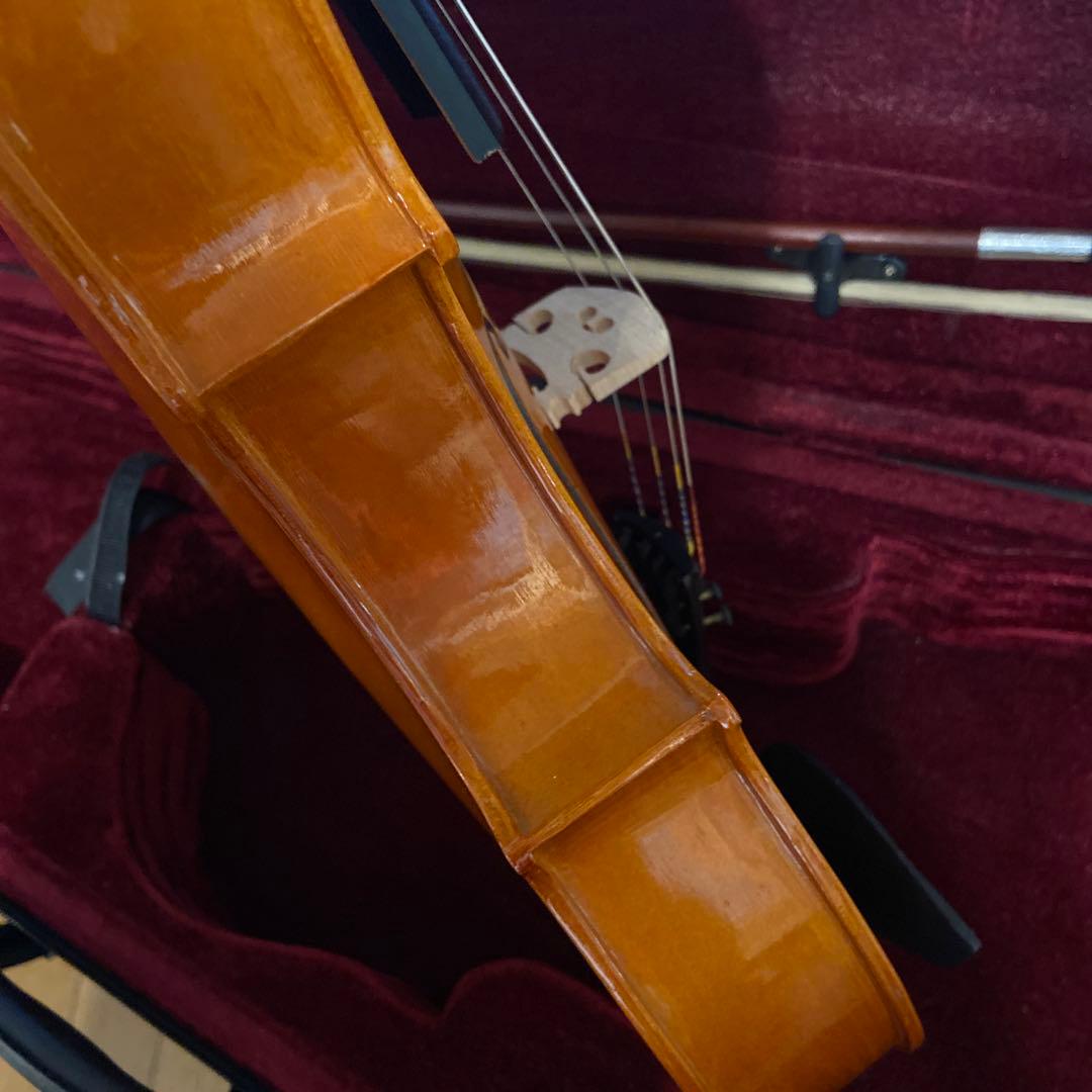 Primera PVA-80 ビオラ本体(弓、ケース付き)