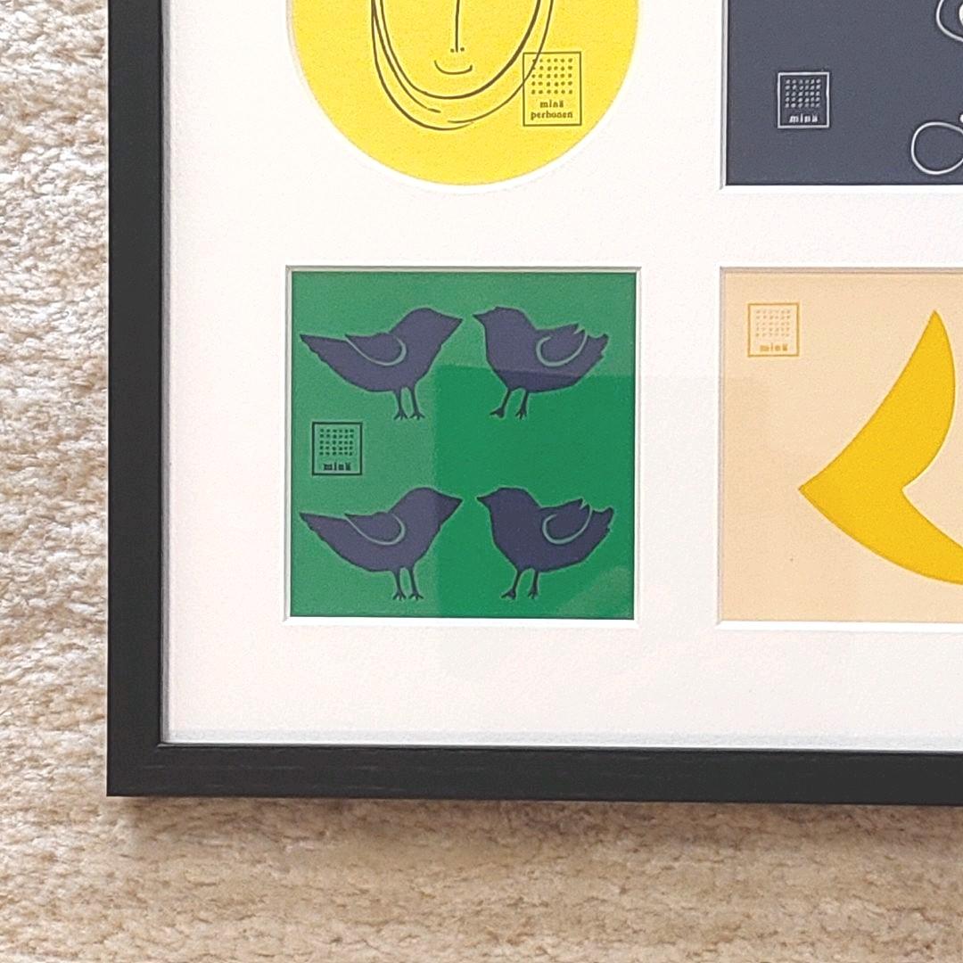 ミナペルホネン【額装込】アートワークNo.27