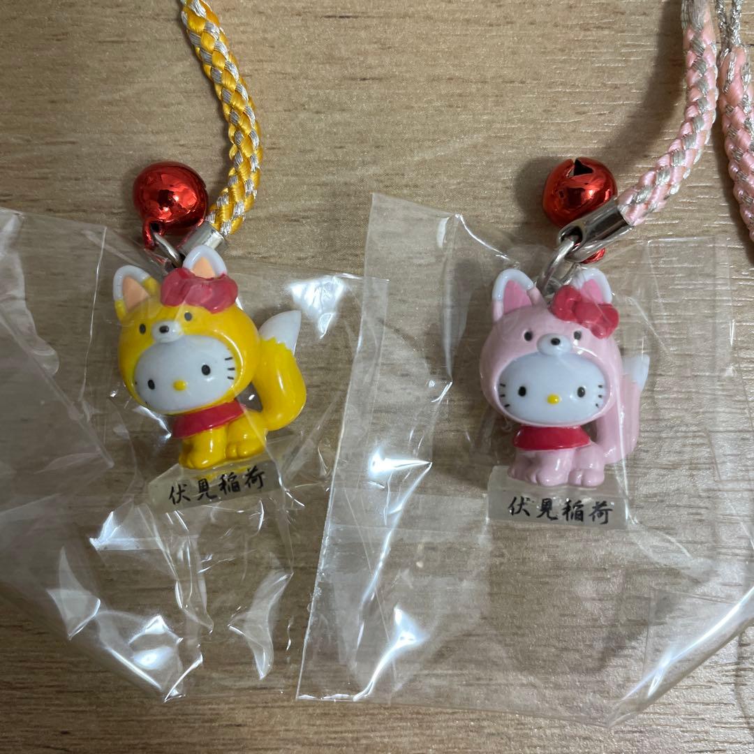 ご当地キティ　ハローキティ 京都　ストラップセット 14組セット