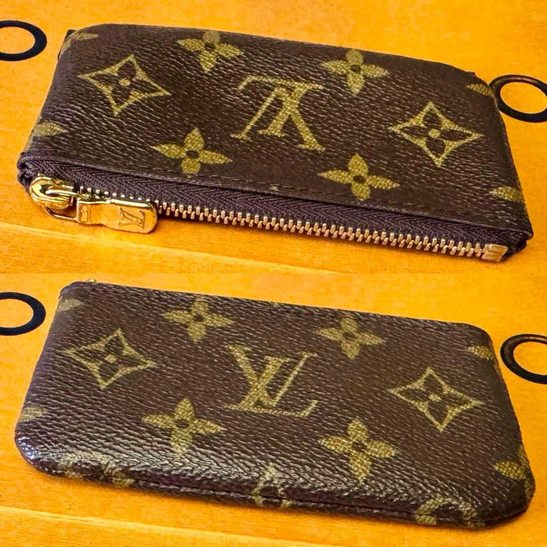 LOUIS VUITTON モノグラム ポシェットクレ &キーケース 極美
