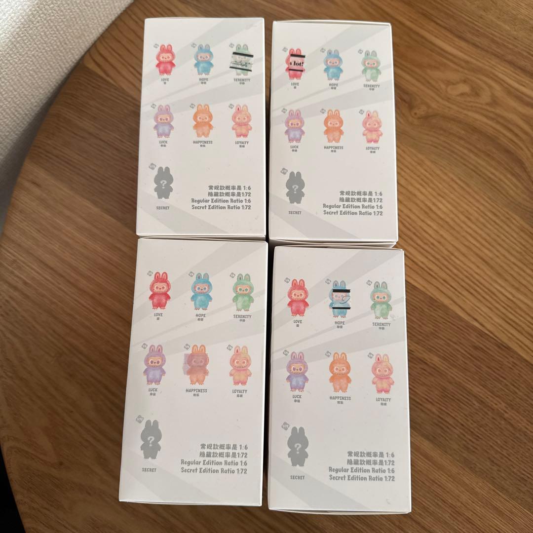 新品未開封　POP MART ラブブエナジーマスコット　 4個セット