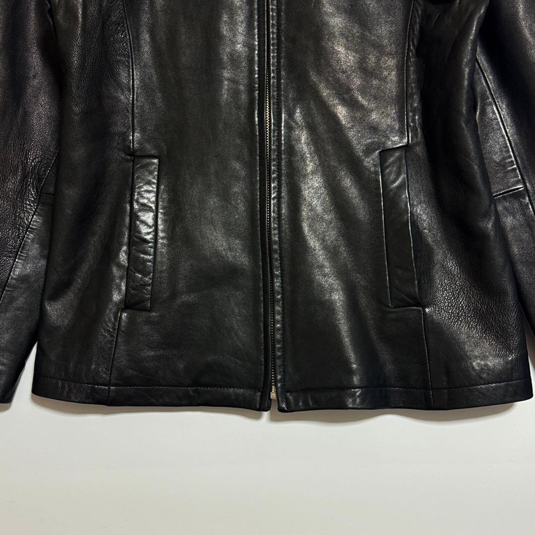 BANANA REPUBLIC 90s 本革 シープ ラム レザー ジャケット Banana