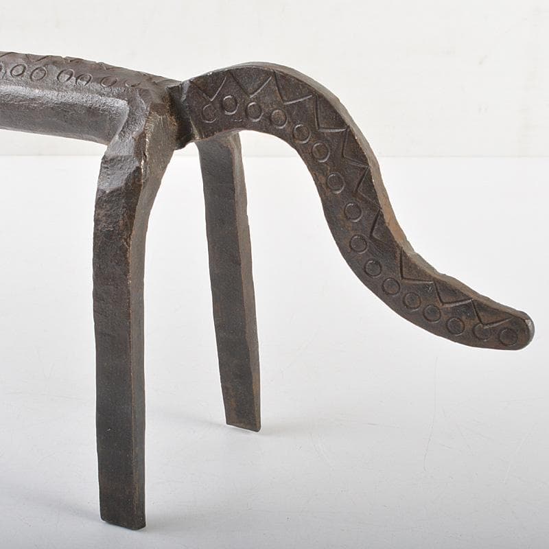 モダンアート オブジェ 古鉄製 馬 置物 C R7419