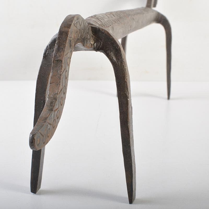 モダンアート オブジェ 古鉄製 馬 置物 C R7419