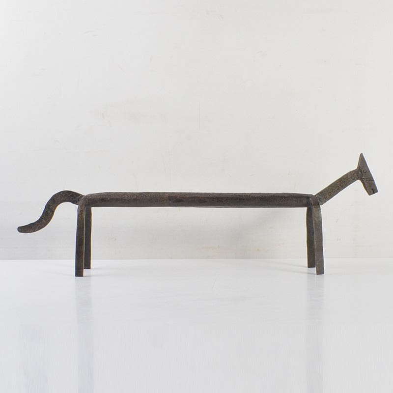 モダンアート オブジェ 古鉄製 馬 置物 C R7419