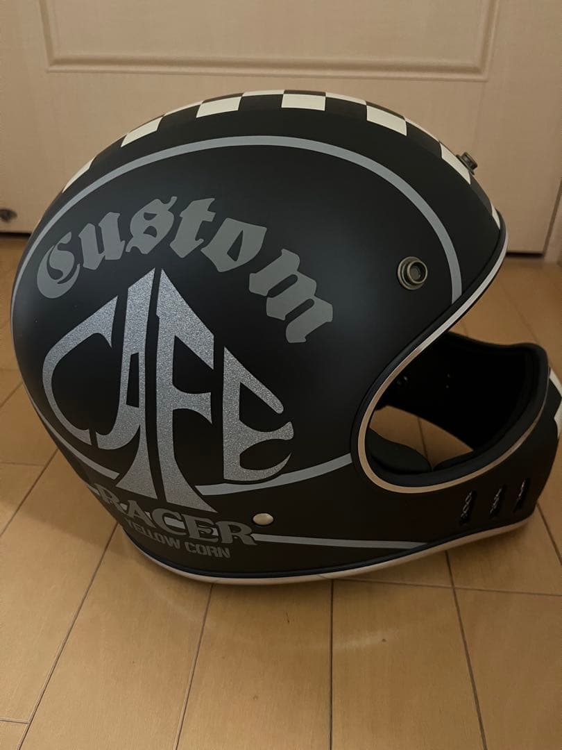 YELLOW CORN フルフェイスヘルメット CUSTOM CAFÉ