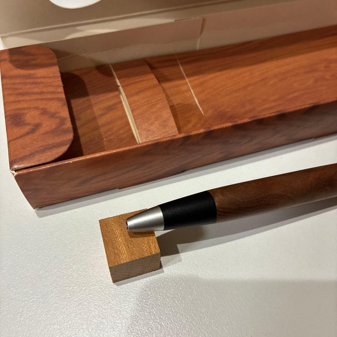 【一週間限定値下げ】野原工芸　欅　スリムボールペン