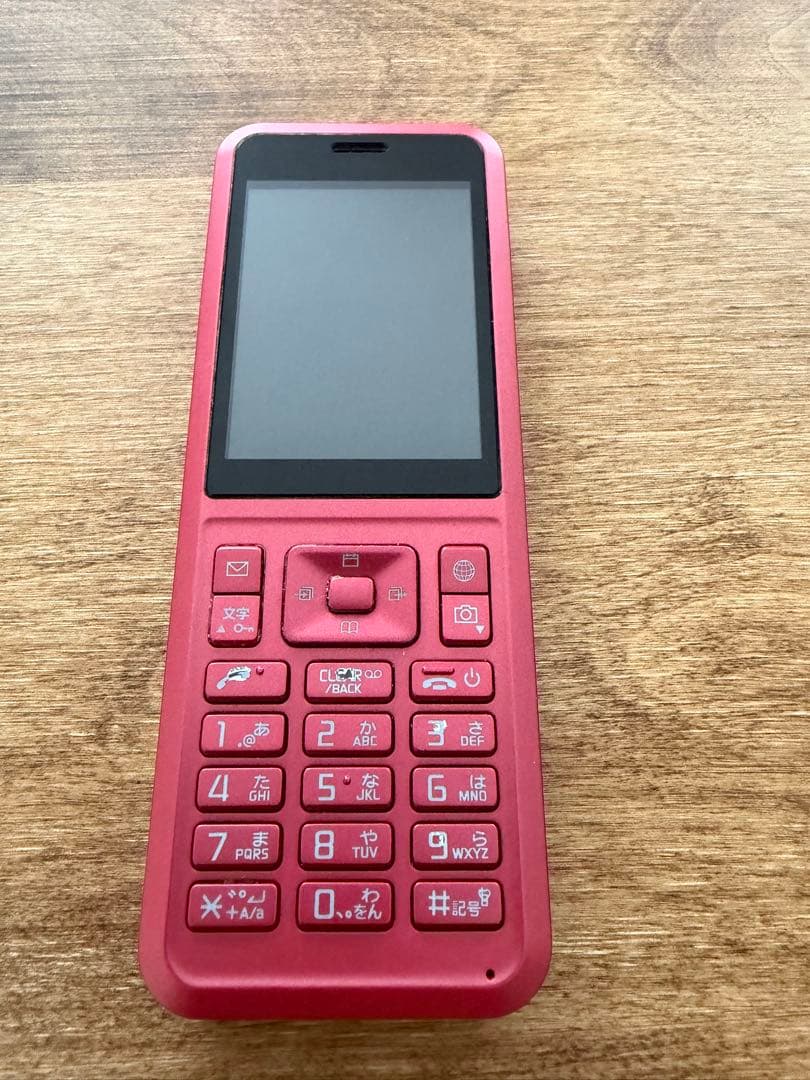 ピンク 携帯電話 本体 simply
