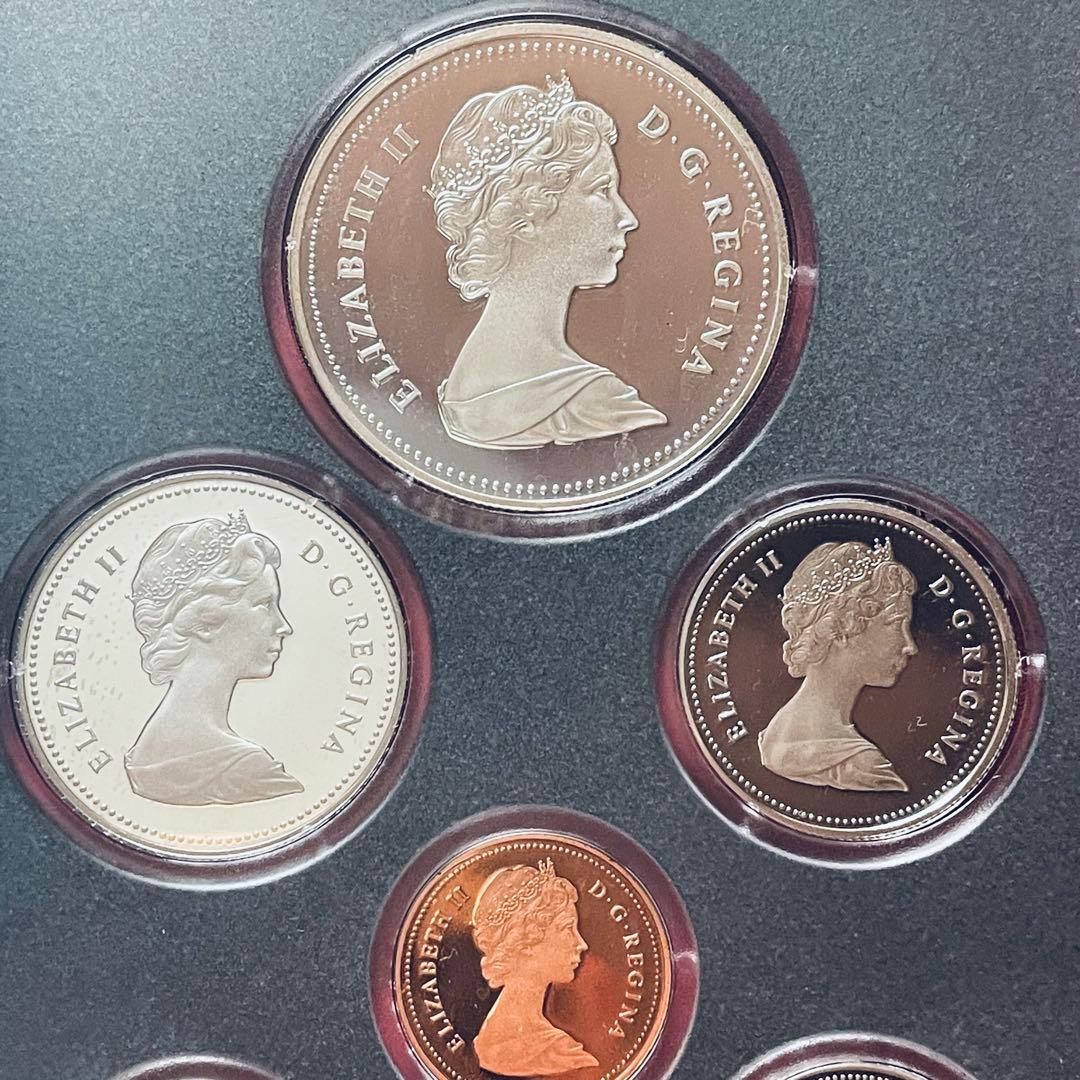 1981年  Canadianミント／プルーフセット・銀貨入り