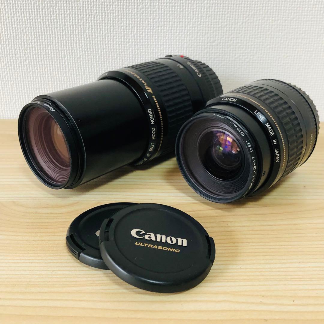 Canon EF80-200mm & EF35-80mm ダブルレンズセット