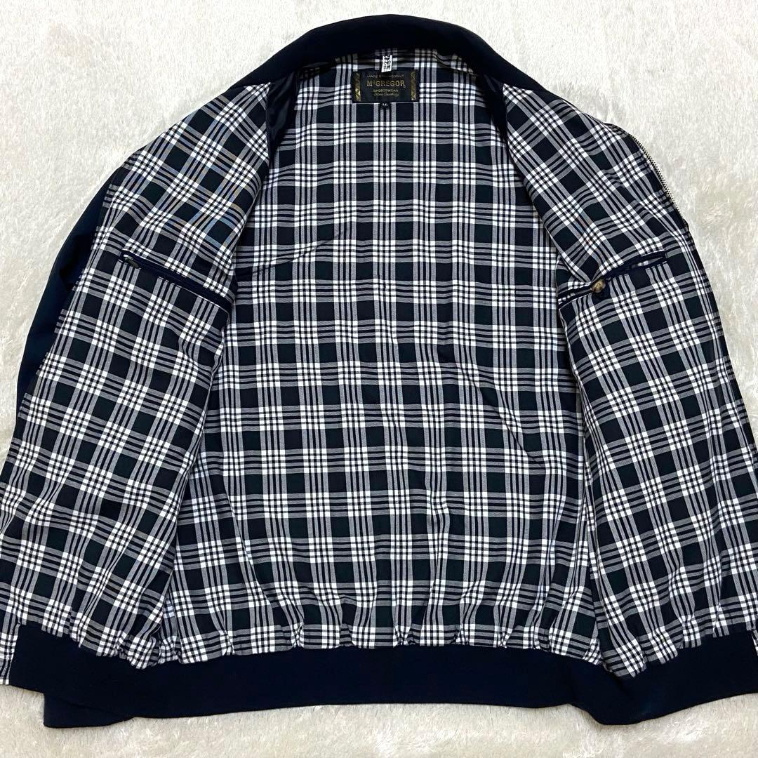 マックレガー スイングトップ ドリズラー ネイビー 裏地チェック G9型