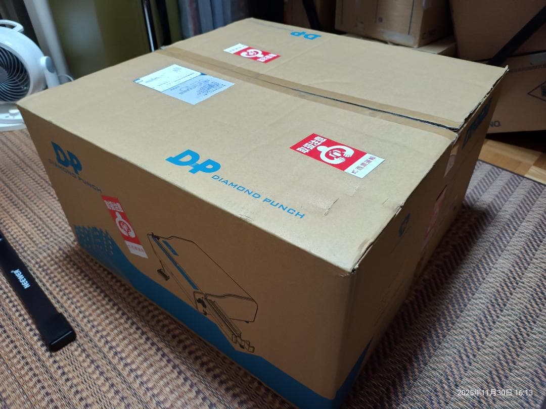 DPダイアモンドパンチ（高耐久性卓上電動穴あけ機）ダブルOリング4×4mm