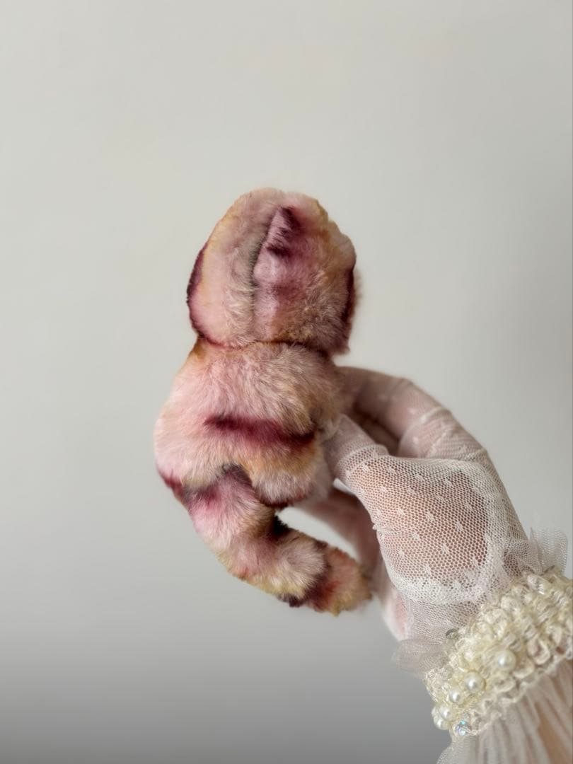 アートドール No.063ピンク猫幻獣 羊毛フェルト