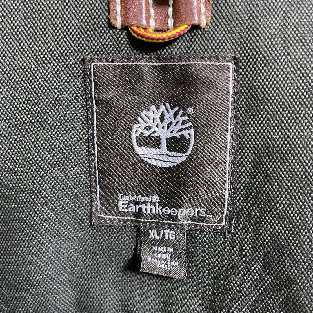 Timberland ハンティングジャケット　ダック地メンズLサイズ