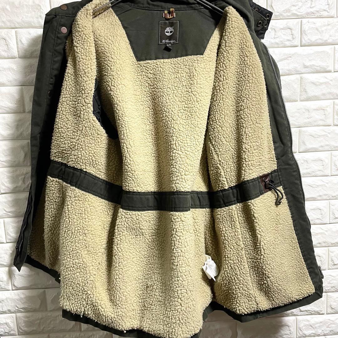 Timberland ハンティングジャケット　ダック地メンズLサイズ