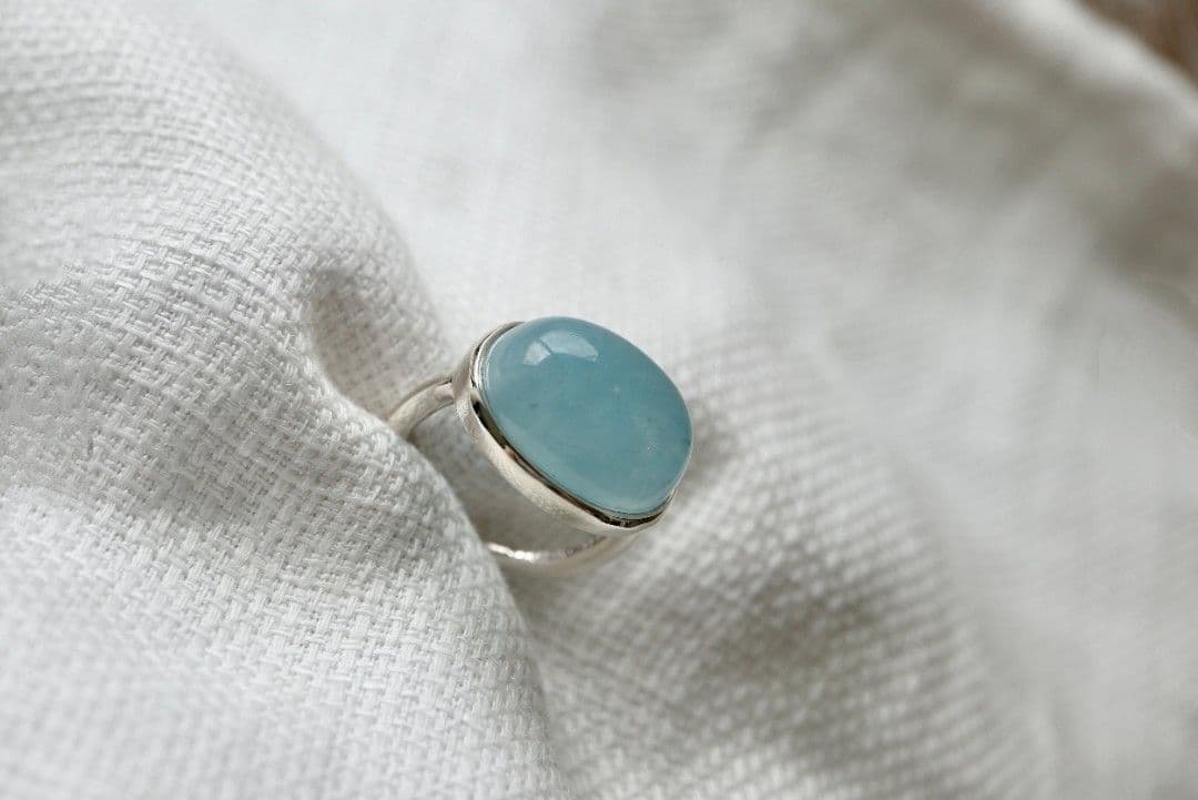 シノワビジュー studio ten ten 人魚のアクアマリンリング #12 シノワビジュー studio ten ten 人魚のアクアマリンリング #12 シノワ