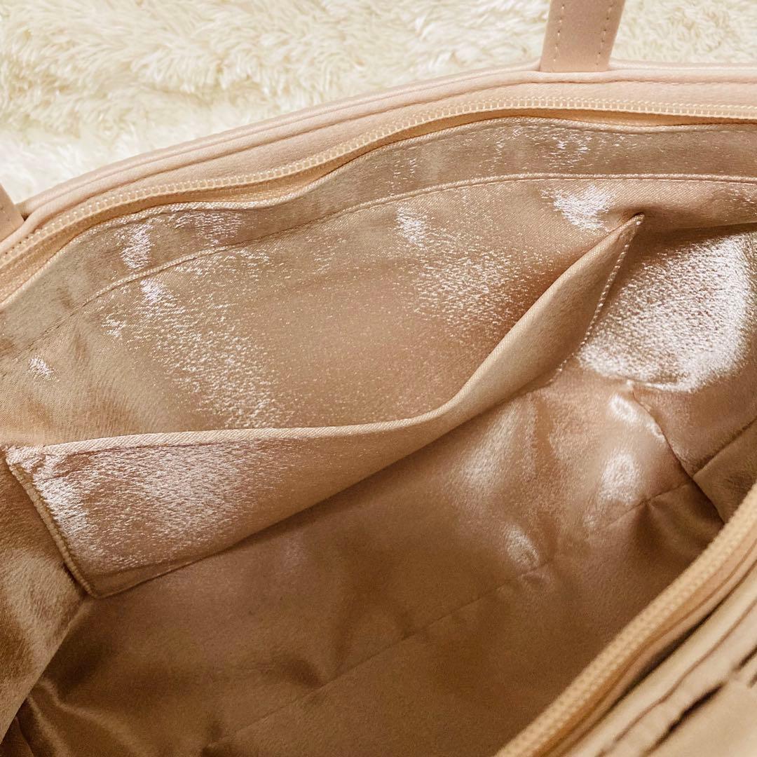 【 新品 タグ付 】東京ソワール リボン バッグ 入学 入園 ベージュフォーマル