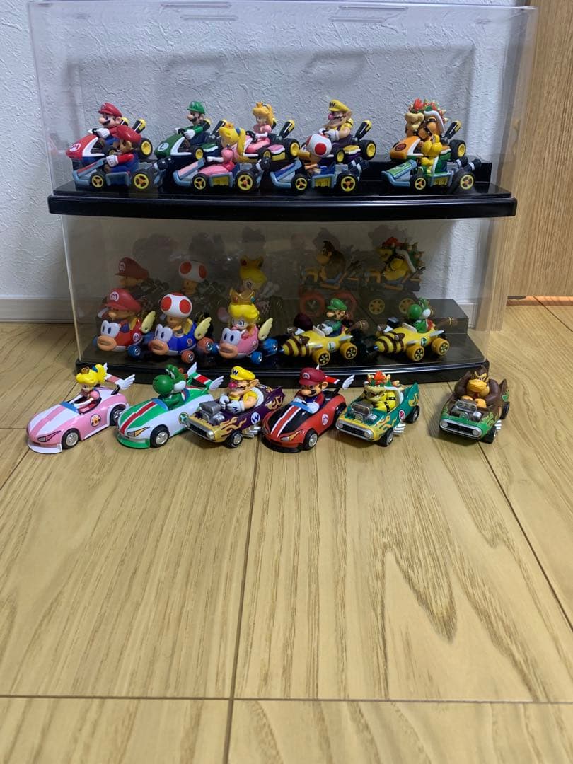 マリオカート プルバックフィギュア 25台 スーパーマリオ