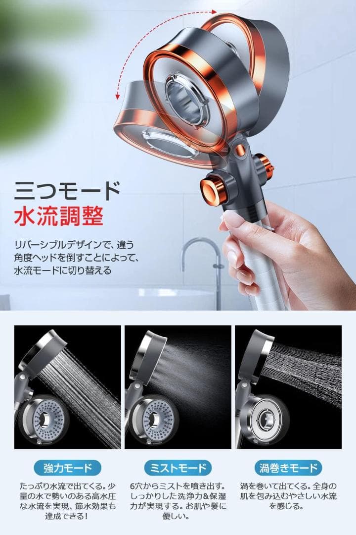 2個セット／マイクロナノバブル／2024新登場・80%節水、浄水