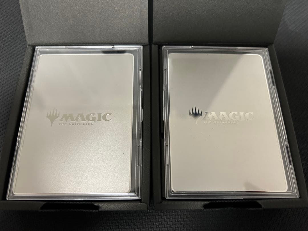 MTG ステンレス アート2枚 血に飢えた征服 倍増の季節