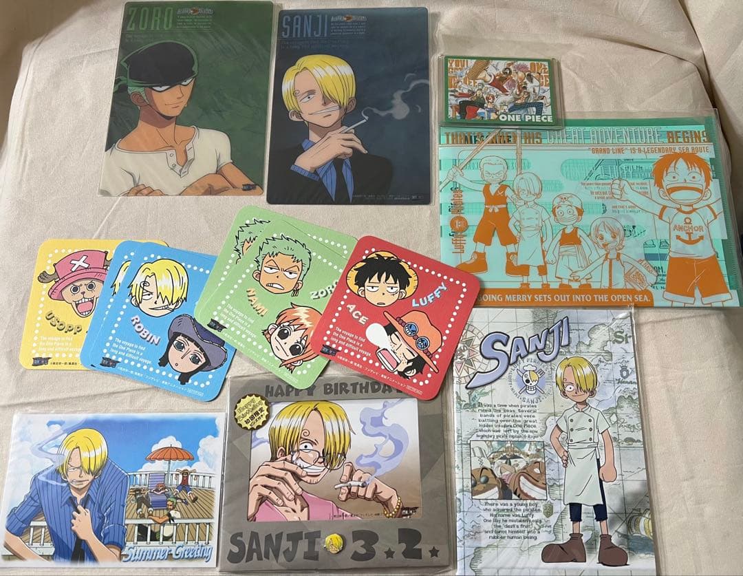 匿名配送のみ/ONE PIECE グッズ75点セット(画像)当時物