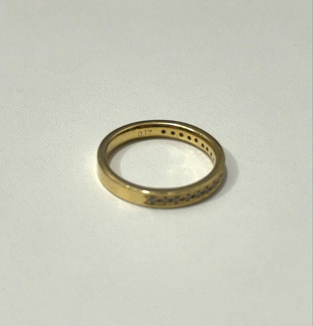 k18 エタメレダイヤ12号リング