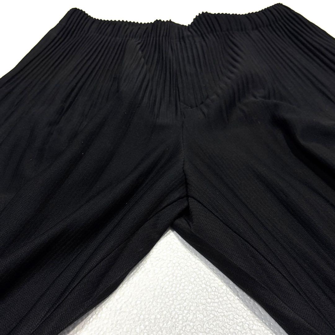 サイズL】オムプリッセ イッセイミヤケ 定番 プリーツ バルーンパンツ