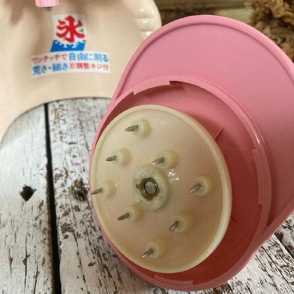 80sヴィンテージ*高橋ライト工業所*古いパンダ 型のかき氷機*氷