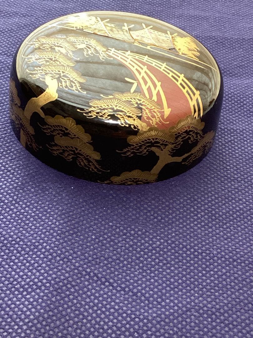 茶道具 金蒔絵 棗 平棗 一斉