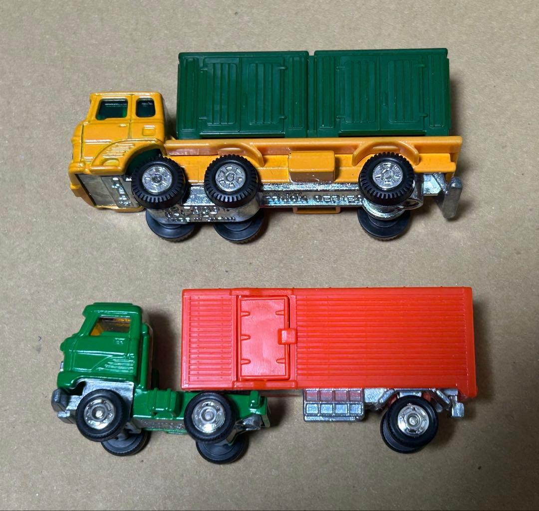 日本製 トミカ コンテナトレーラー 2台セット