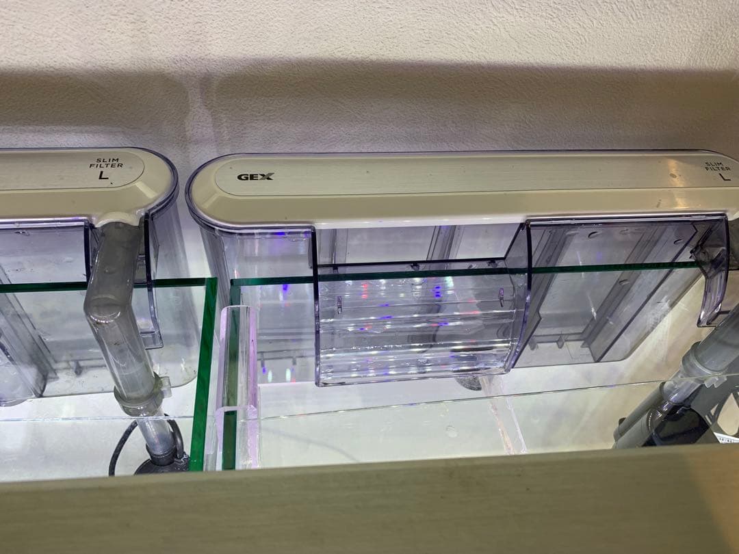 引き取り限定】ガラス水槽フルセット アクアリウム 最強シュリンプ水槽