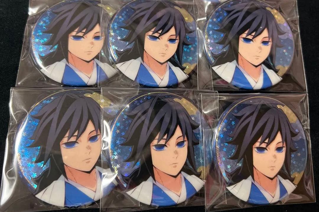 鬼滅の刃 ジャンプフェスタ JF 缶バッジ 冨岡義勇 アニプレックス 6個