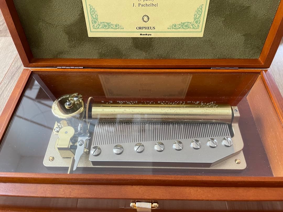 サンキョー オルフェウス オルゴール　カノン 72音