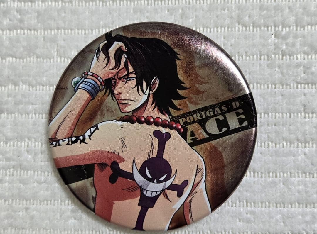 ワンピース エース キャラバッジコレクション 缶バッジ - メルカリ