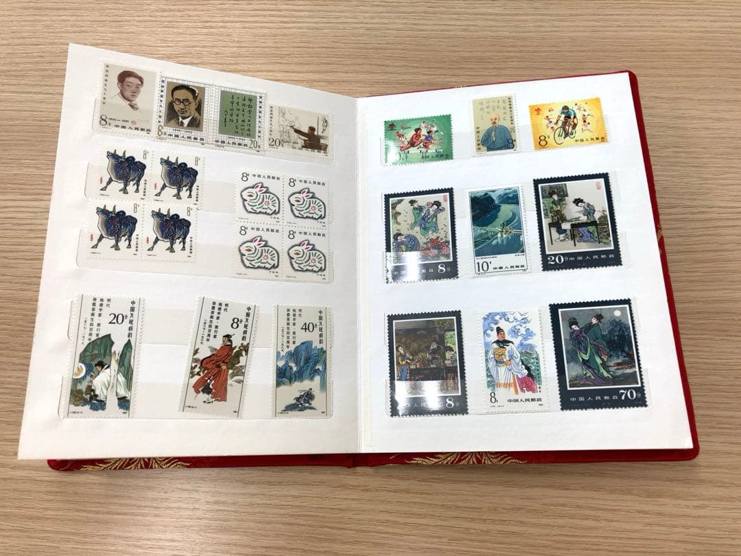 中国邮集 中国バラ切手