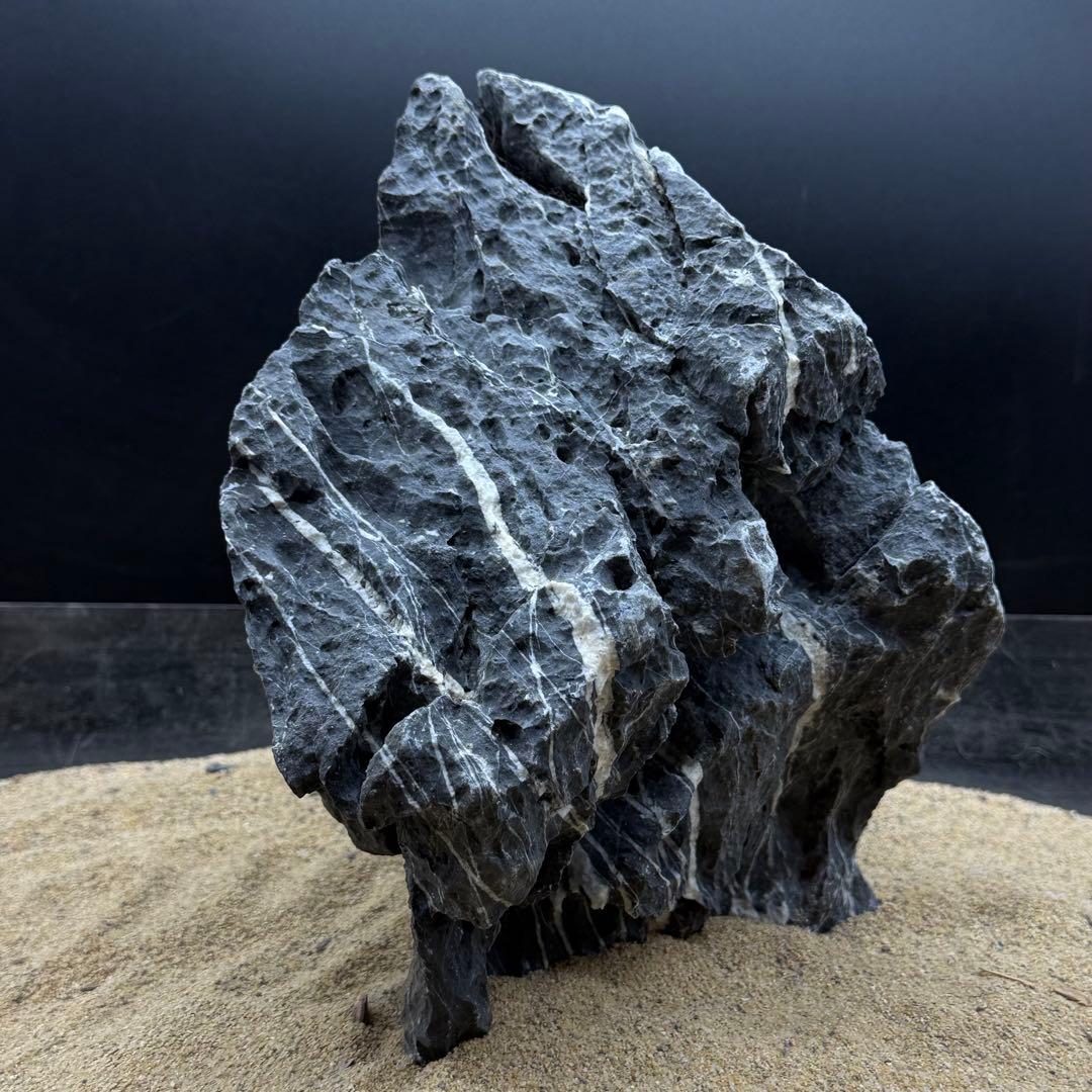 MSS-7268 酸処理青龍石親石 27cm 龍王石 竜王石 アクアリウム - メルカリ