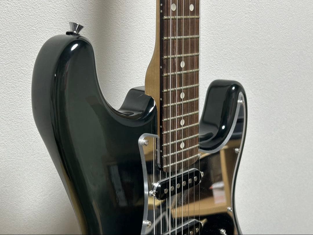 SELDERエレキギター ケース付 ブラック