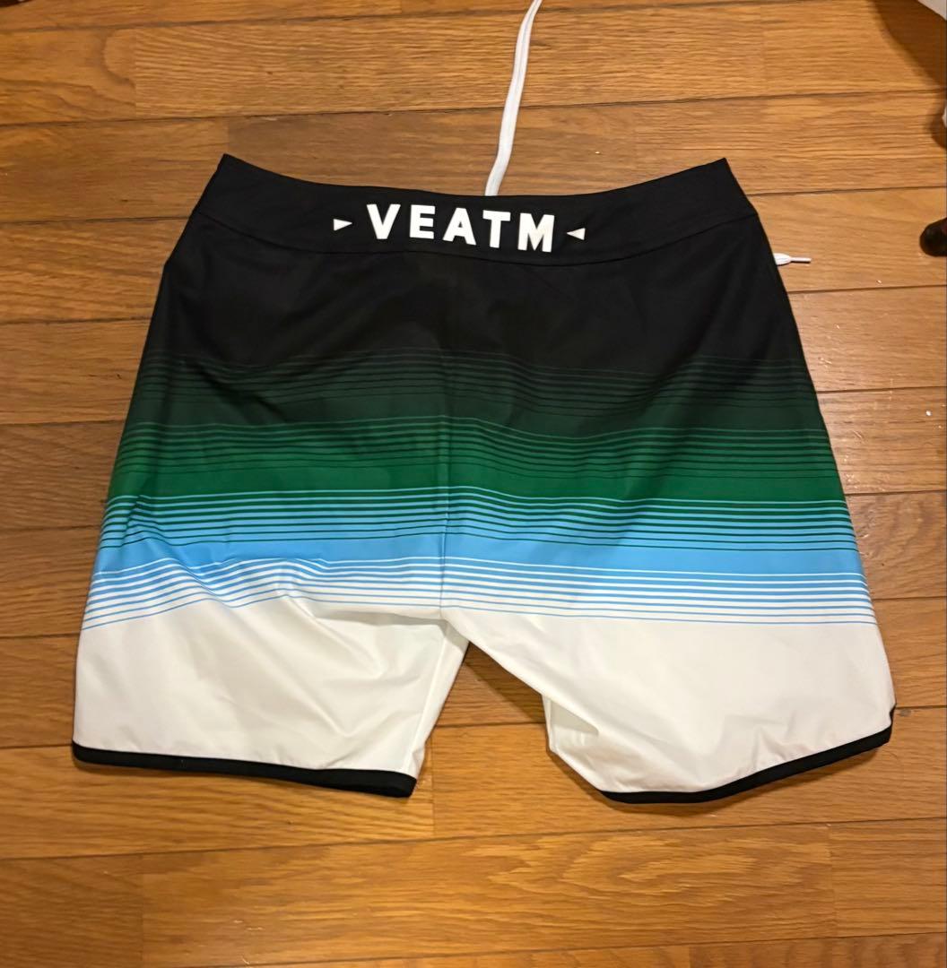 完売品 VEATM サーフパンツ グラデーション水着 Lサイズ SUNSET LINE SURF SHORTS(STANDARD TYPE)