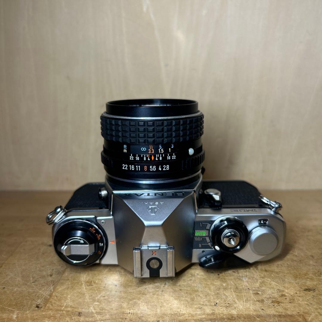 Pentax ME+希少レンズSMC Pentax 30 f2.8 完動極美品 Pentax ME+