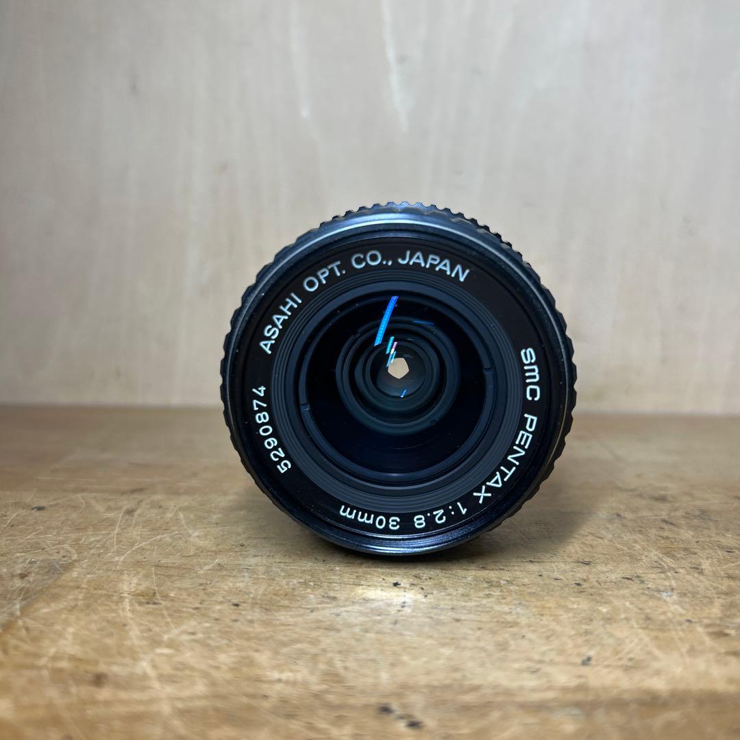 Pentax ME+希少レンズSMC Pentax 30 f2.8 完動極美品 Pentax ME+