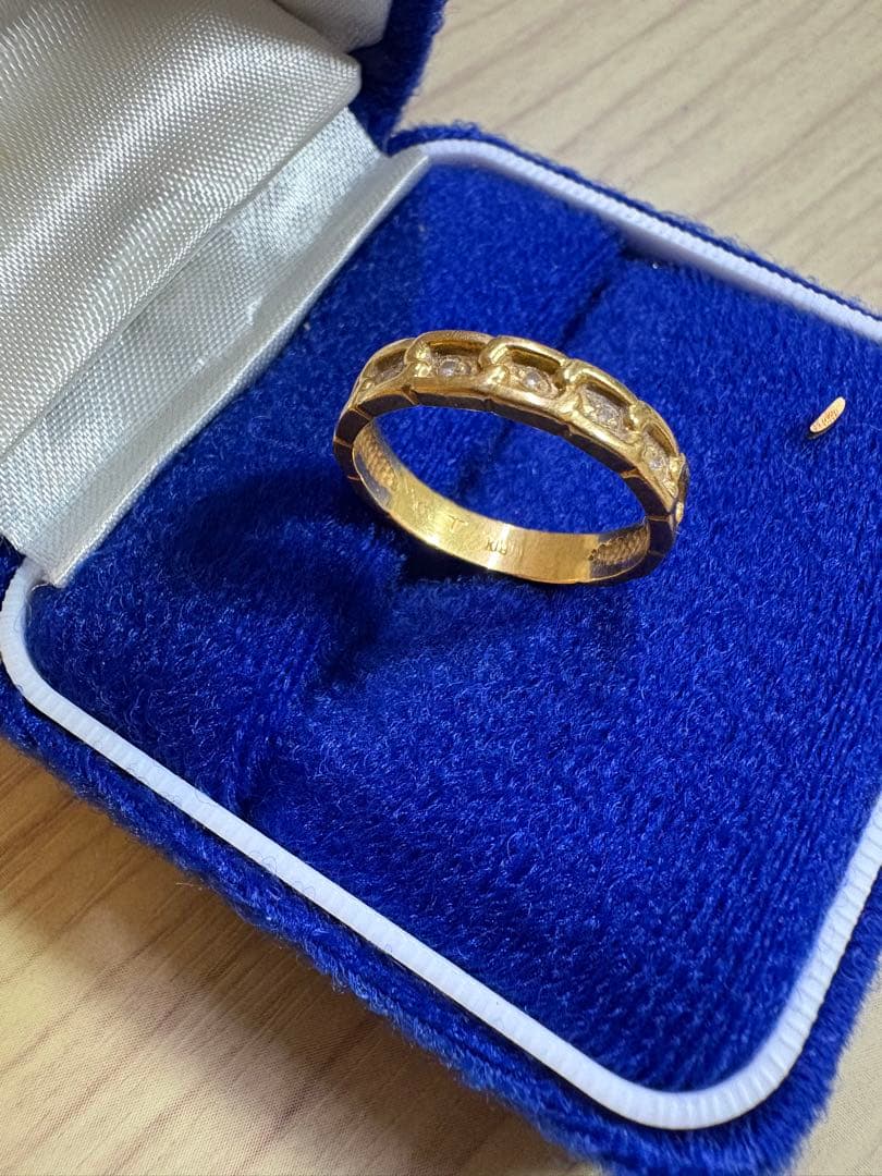 カラベラページ　K18 3g 指輪