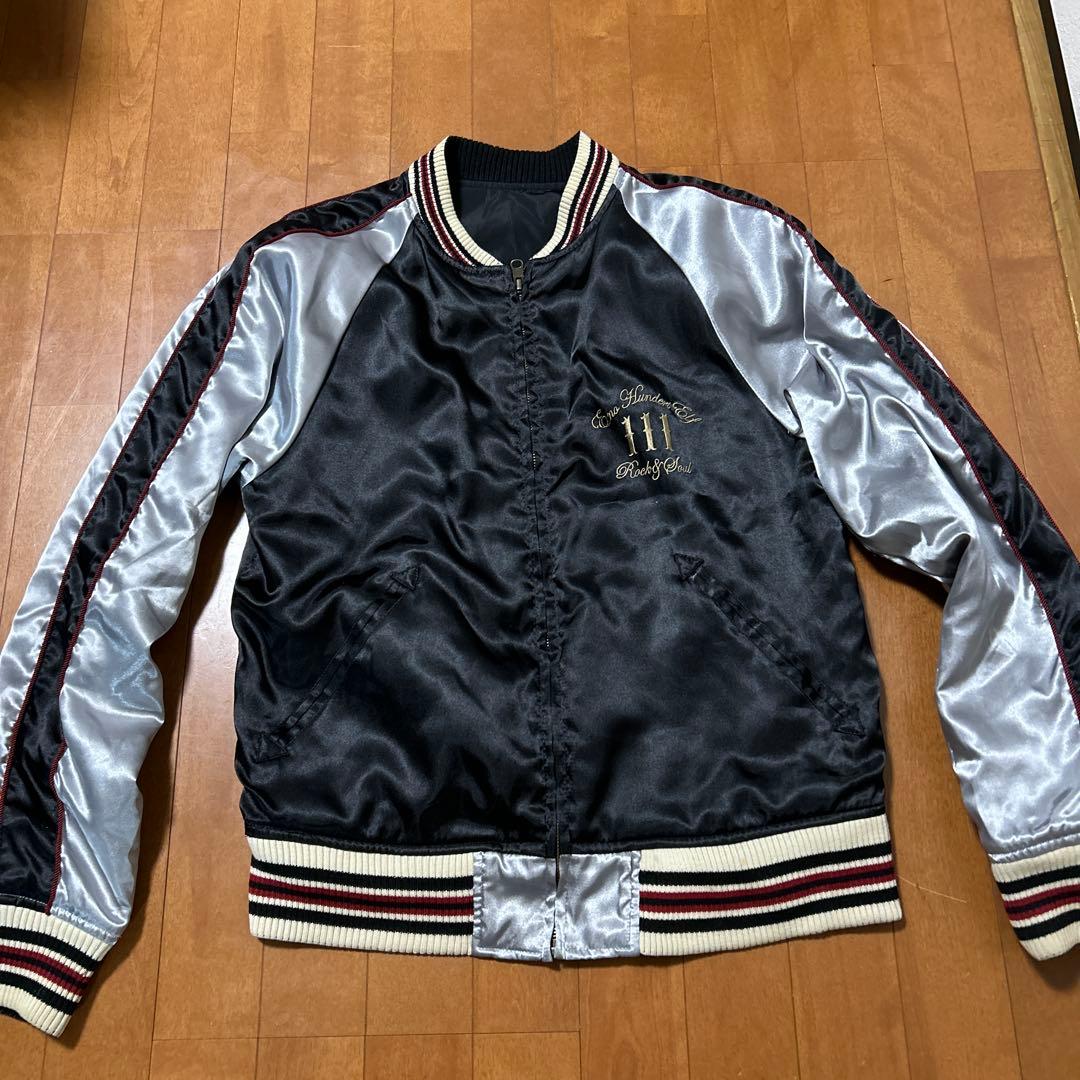 希少) CRAZY JET 清木場俊介 スカジャン リバーシブル - メルカリ