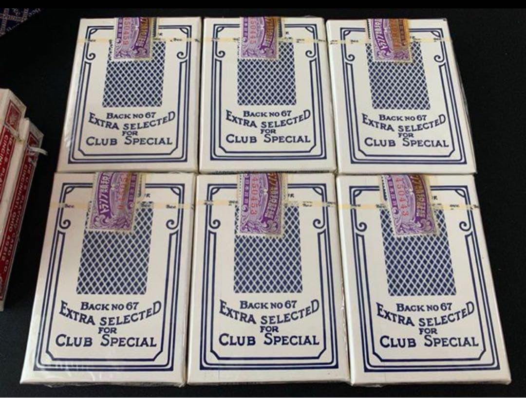 新品未開封 Bee オールドデック 6個 青3個 赤3個 トランプ類