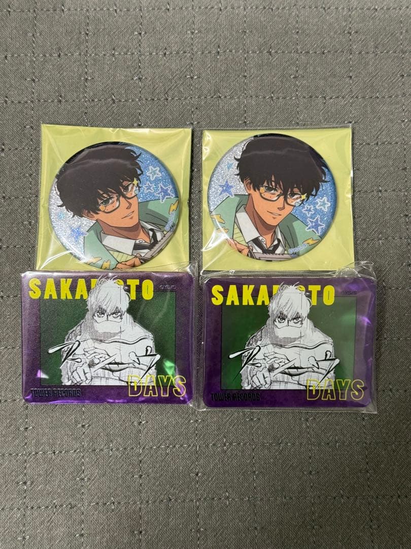 サカモトデイズ デコラ 勢羽夏生 缶バッジ ポップアップ デコラポップ